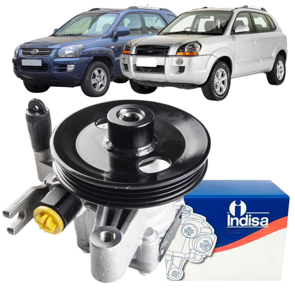 Bomba de Direção Hidráulica para Hyundai Tucson Kia Sportage - Indisa - DH857011