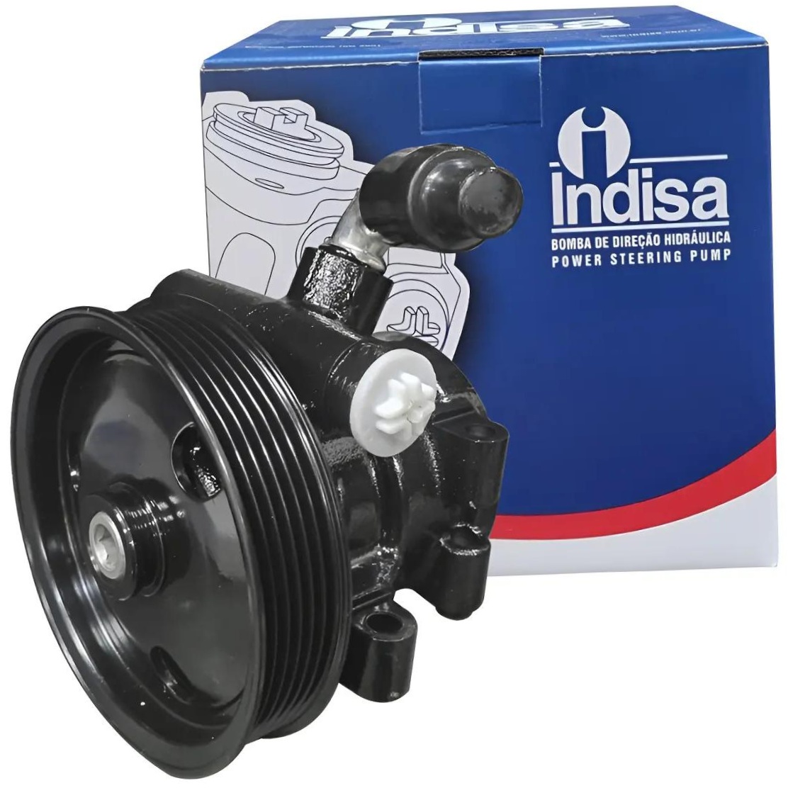 Bomba de Direção Hidráulica - Indisa - DH206107