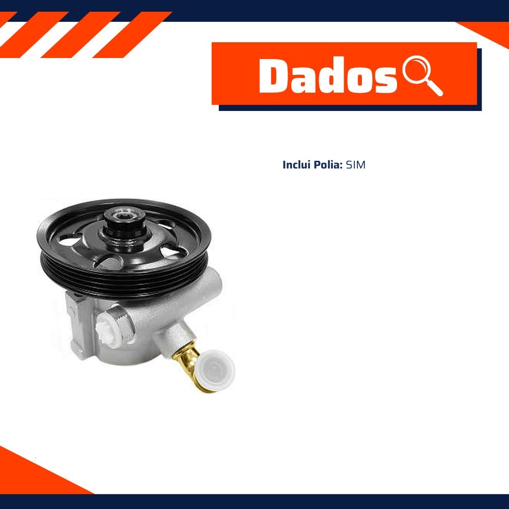 Bomba de Direção Hidráulica para Ford Fiesta Fiesta Sedan - Indisa - DH206118
