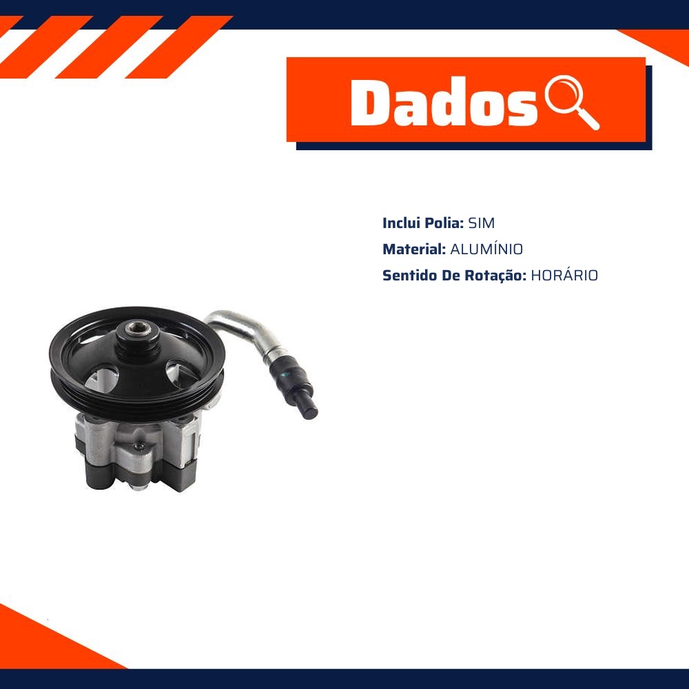 Bomba de Direção Hidráulica para Chevrolet Onix Prisma - Indisa - DH252121