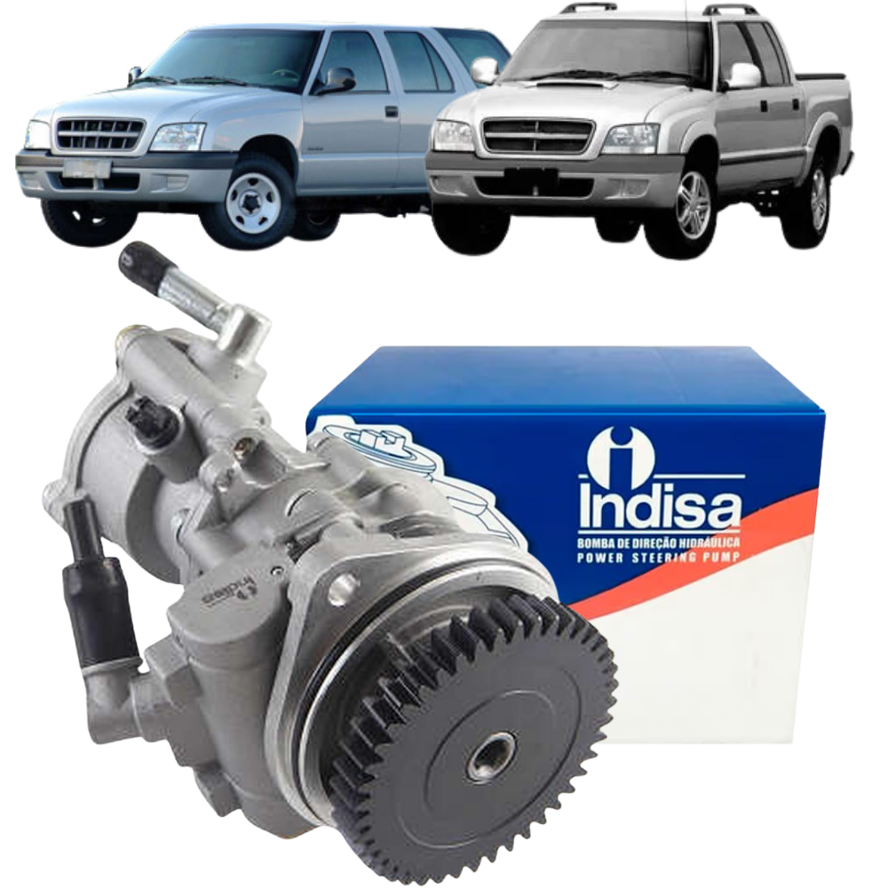 Bomba de Direção Hidráulica para Chevrolet Blazer S10 - Indisa - DH252100