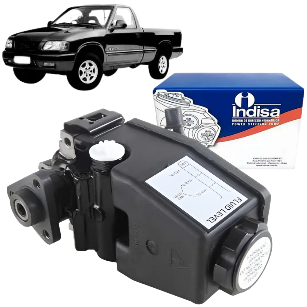 Bomba de Direção Hidráulica para Chevrolet S10 - Indisa - DH252114