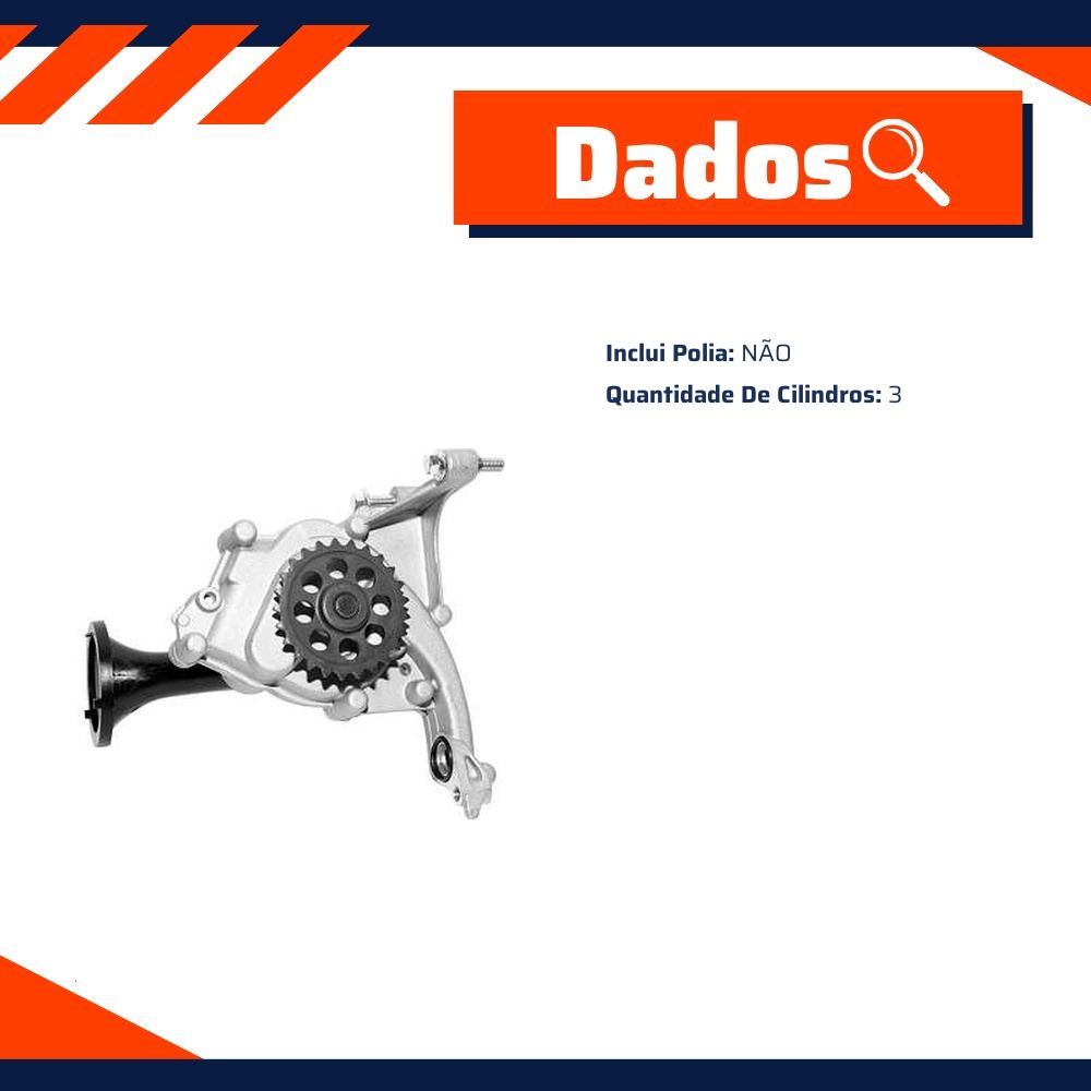 Bomba de Óleo para Citroen C3 e Peugeot 208 - Indisa - 95401