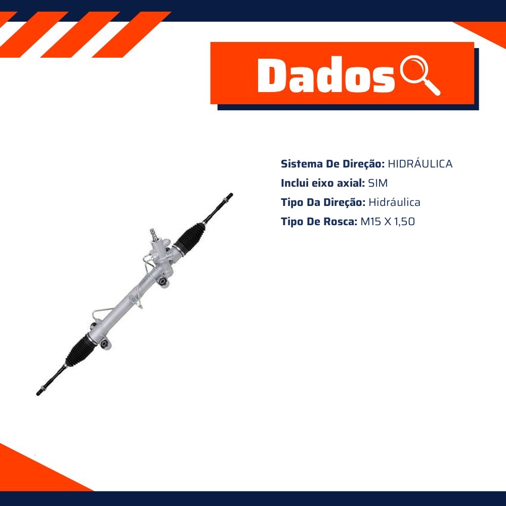 Caixa de Direção Hidráulica para Toyota Corolla Fielder - Indisa - CX901388