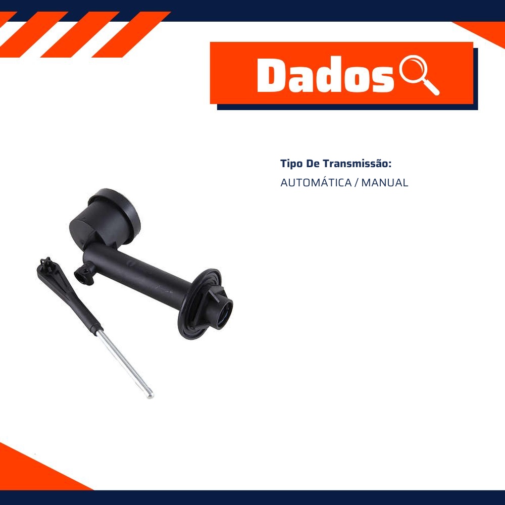 Cilindro Mestre de Embreagem para Chevrolet Blazer e S10 - Indisa - AH251153