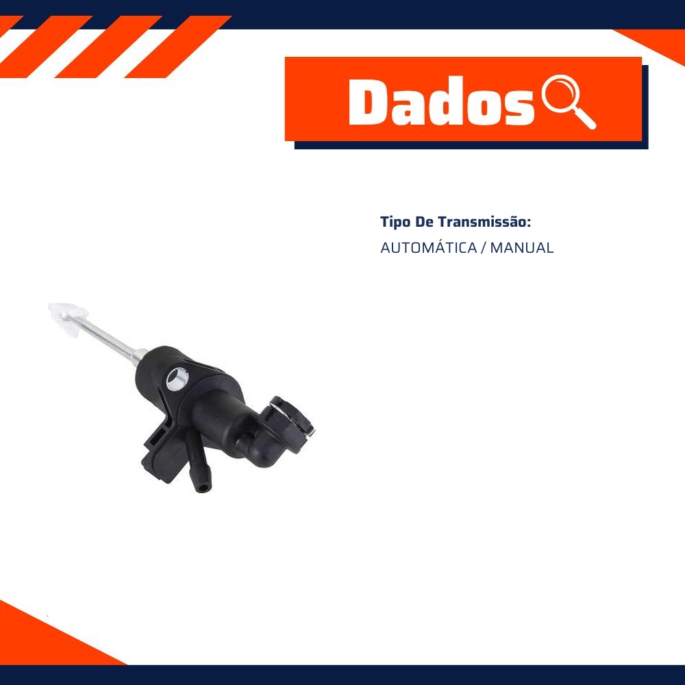 Cilindro Mestre de Embreagem - Indisa - AH455032