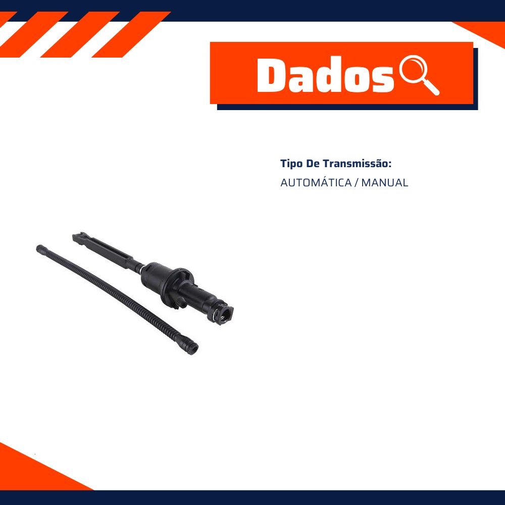 Cilindro Mestre de Embreagem para Citroen Aircross e C3 - Indisa - AH954889