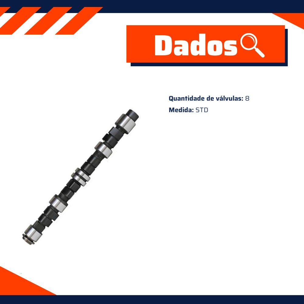 Comando de Válvulas - Indisa - EC70368R