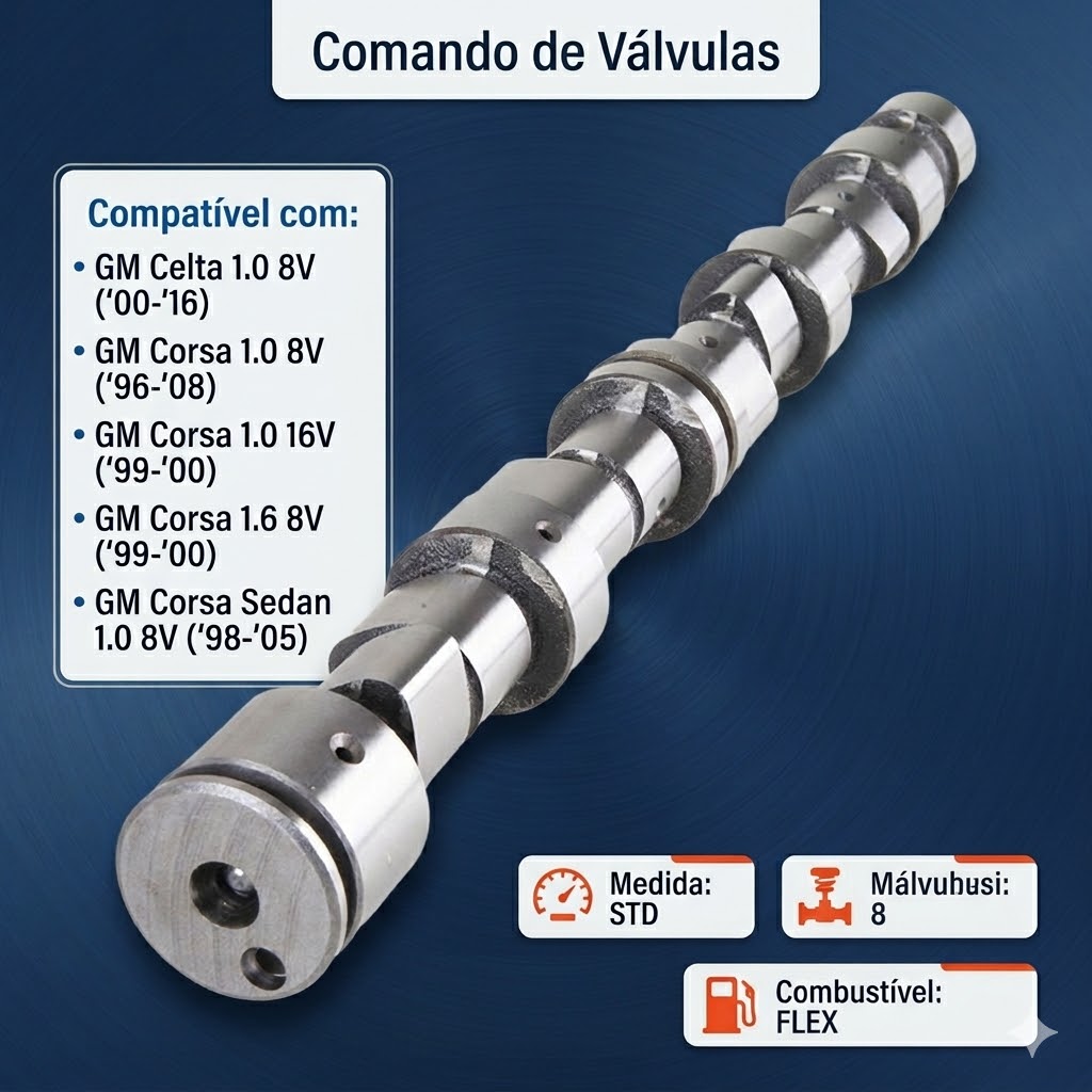 Comando de Válvulas - Indisa - EC252192