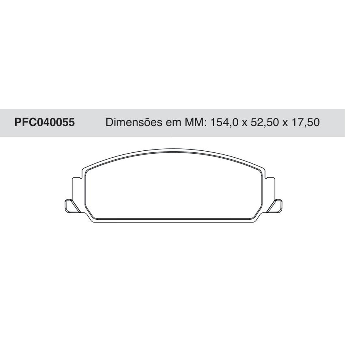 Jogo de Pastilha de Freio Dianteira para Chevrolet Omega - Cofap - PFC040055