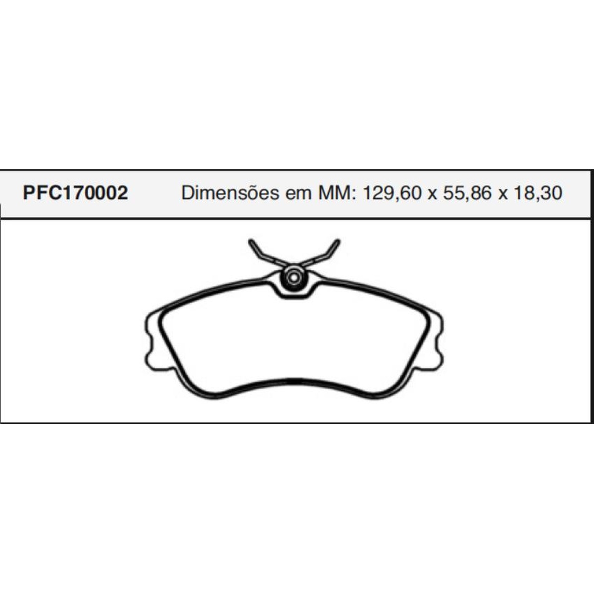 Jogo De Pastilha De Freio Dianteira - Cofap - PFC170002