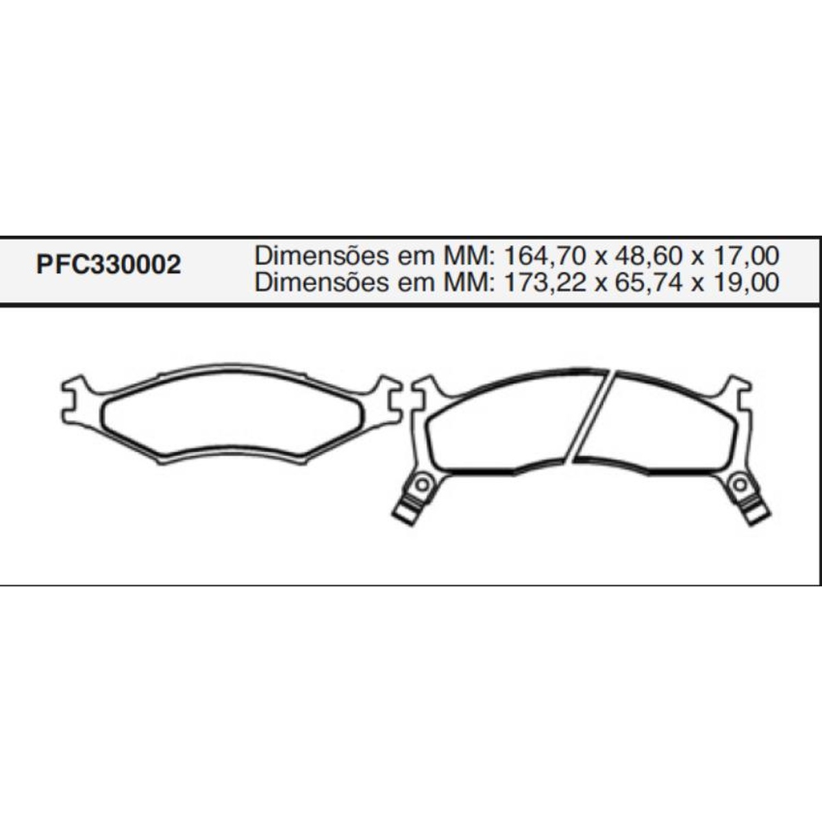 Jogo de Pastilha de Freio Dianteira para KIA Sportage - Cofap - PFC330002