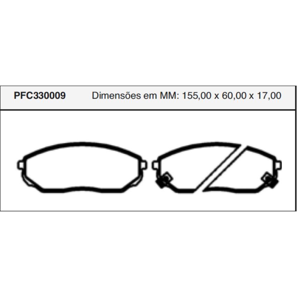 Jogo de Pastilha de Freio Dianteira para KIA Sorento - Cofap - PFC330009