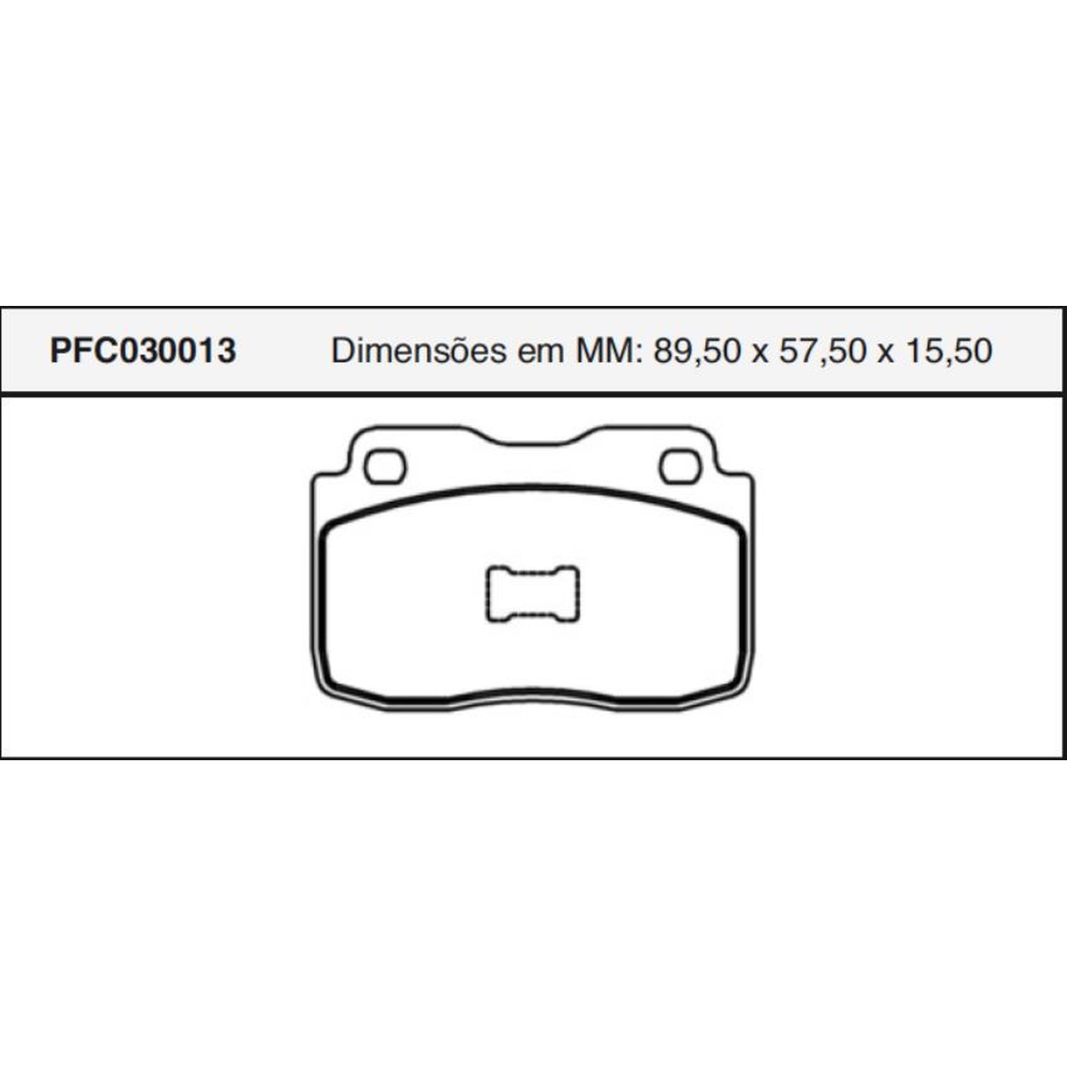 Jogo De Pastilha De Freio Dianteira - Cofap - PFC030013