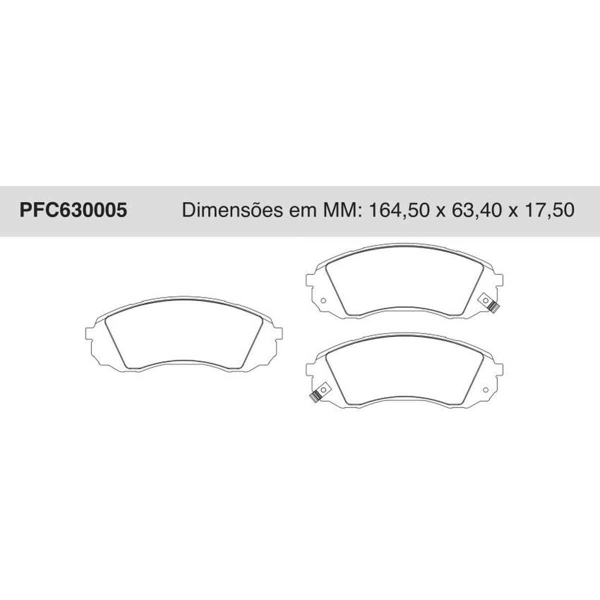 Jogo de Pastilha de Freio Dianteira para JAC T8 - Cofap - PFC630005