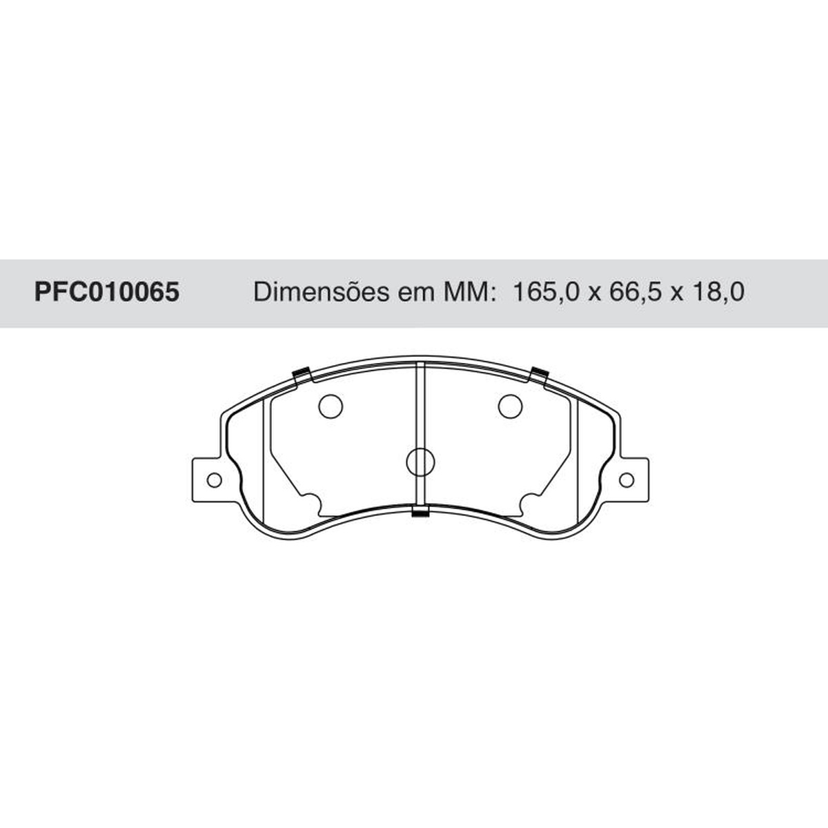 Jogo de Pastilha de Freio Dianteira Cerâmica para Volkswagen Amarok - Cofap - PFC010065