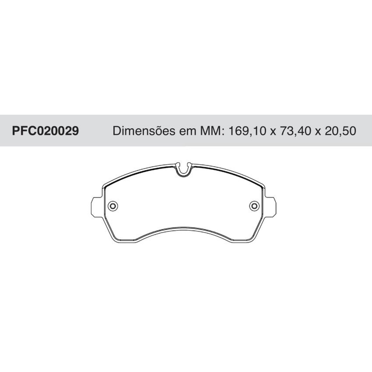 Jogo De Pastilha De Freio Dianteira - Cofap - PFC020029