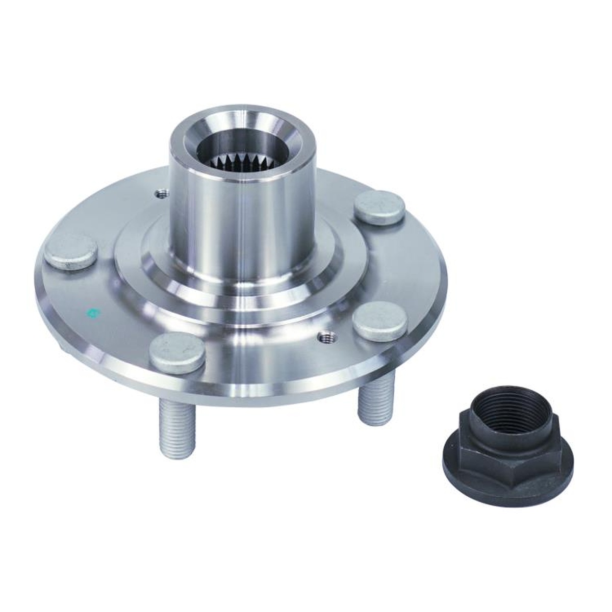Cubo de Roda Dianteiro Direito ou Esquerdo 5 Furos 28 Dentes sem Rolamento sem ABS para Honda Civic - Cofap - CRC10019