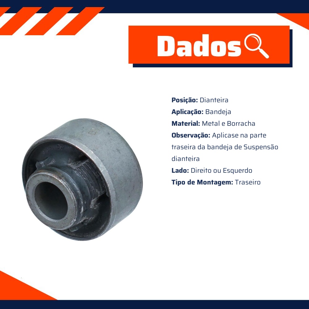 Bucha Traseira Da Bandeja Dianteira - Cofap - BUC29004