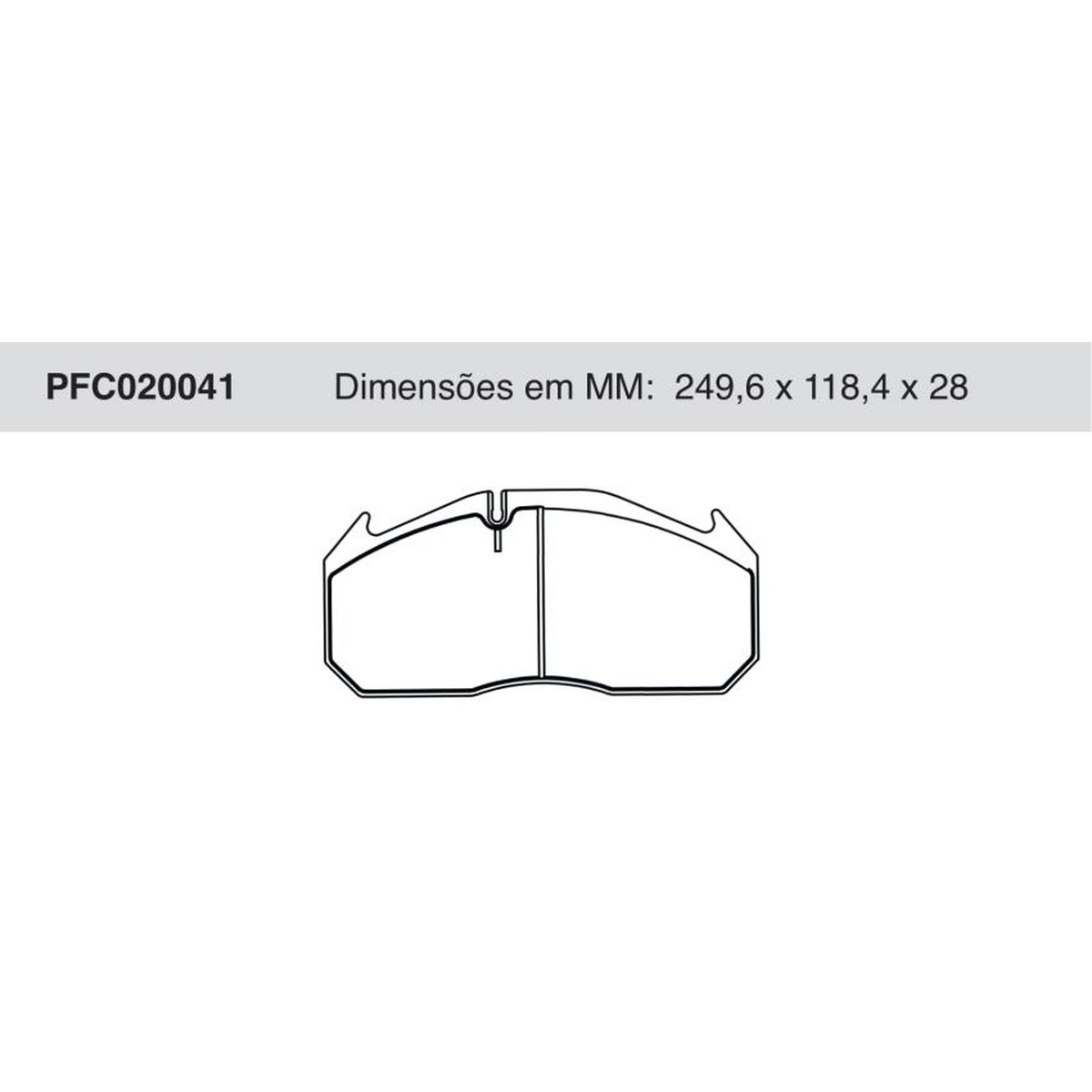 Jogo De Pastilha De Freio Dianteira - Cofap - PFC020041