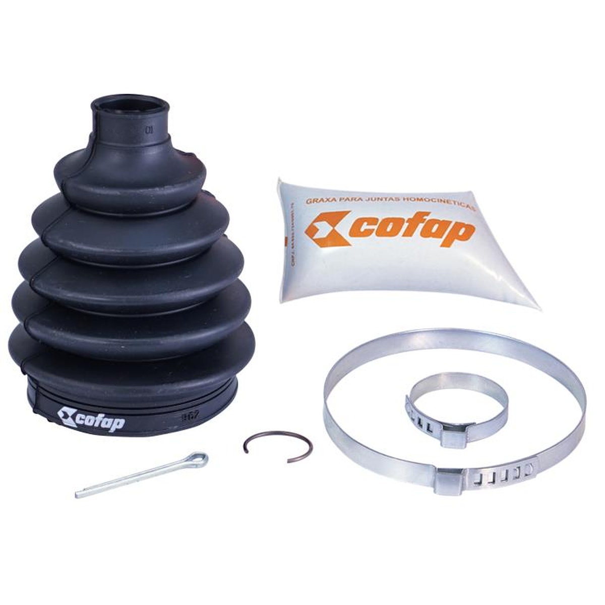 Kit de Reparo para Junta Homocinética Fixa Dianteira para Citroen C3 e C3 Picasso - Cofap - KJH55004