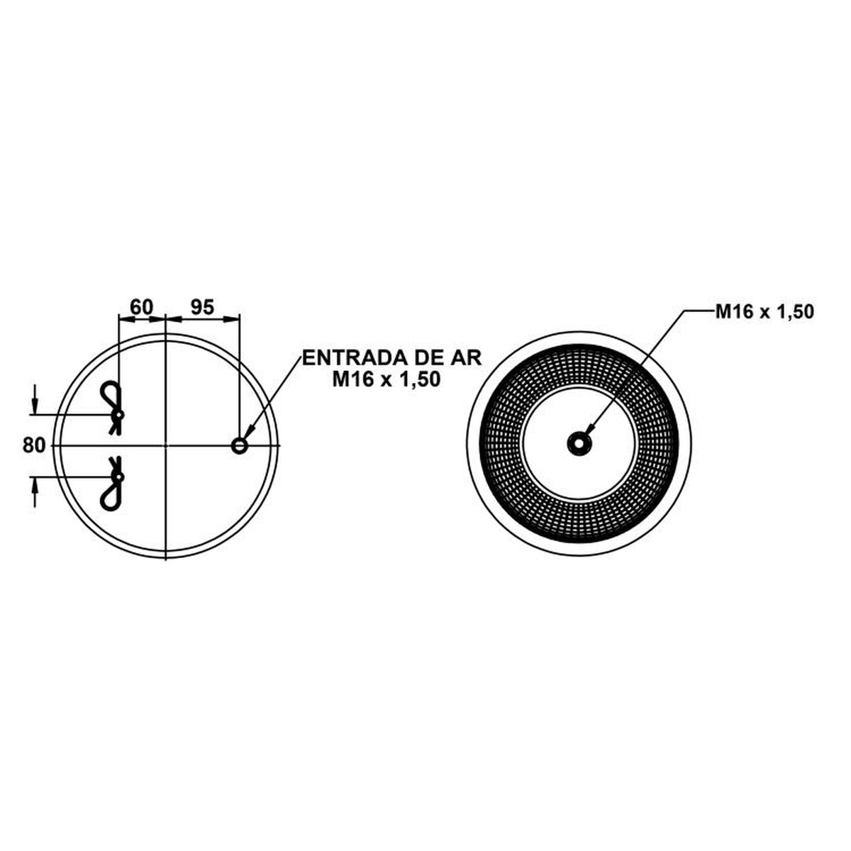 Kit Pneumático Traseiro para Molas - Cofap - KPC06313