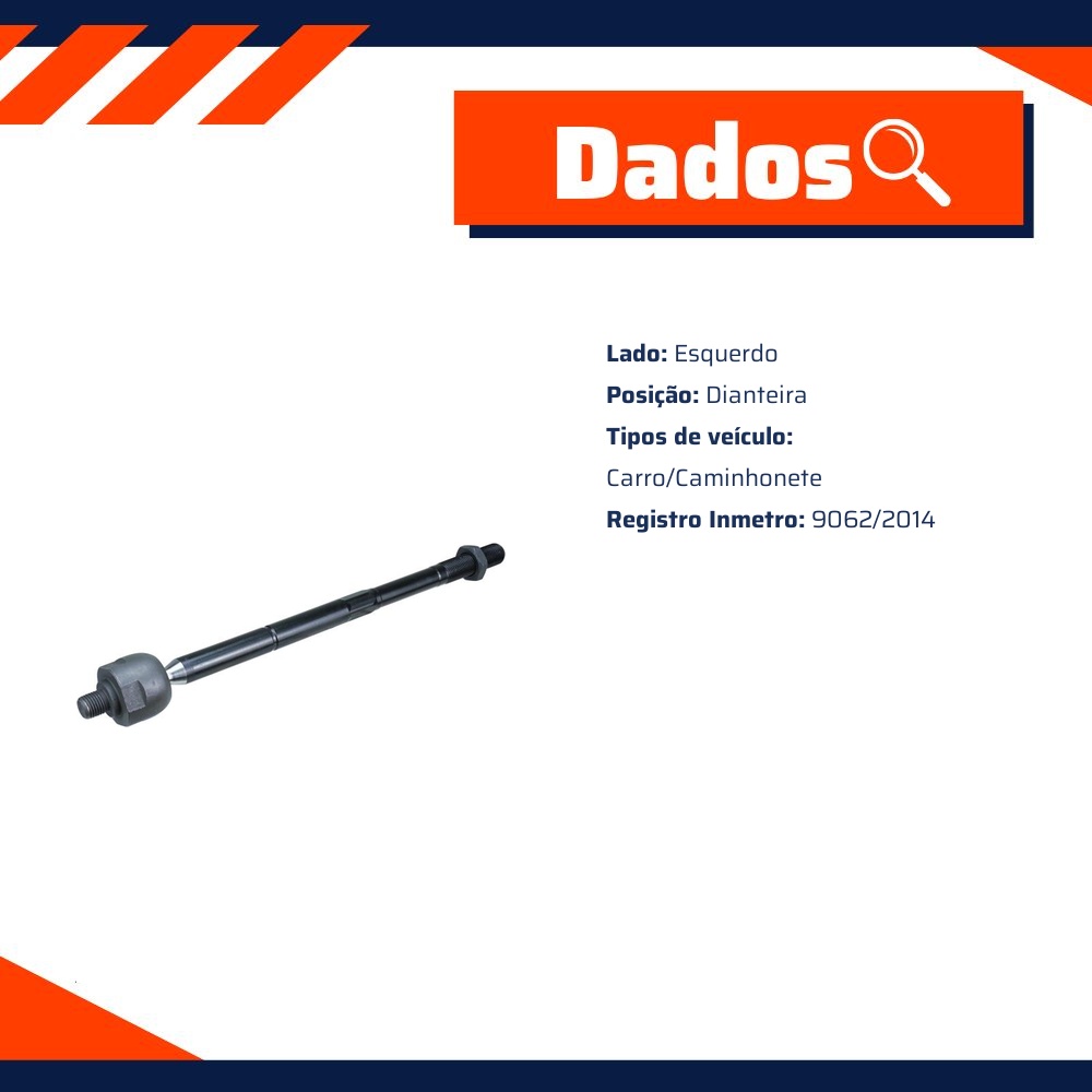 Terminal Axial Dianteiro - Cofap - TAC01020M