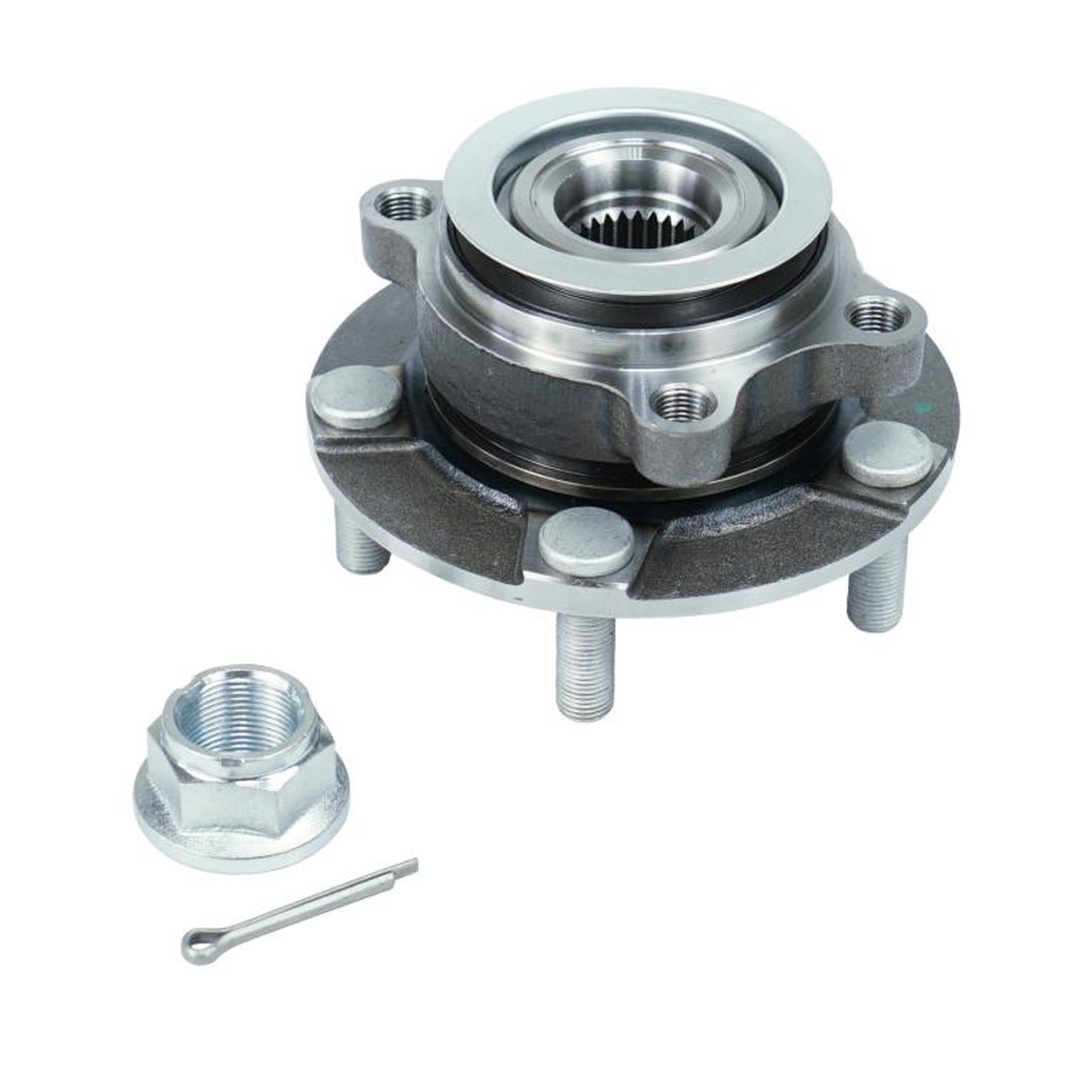 Cubo de Roda Dianteiro Direito ou Esquerdo 5 Furos 29 Dentes com Rolamento e ABS para Nissan Sentra - Cofap - CRC29008