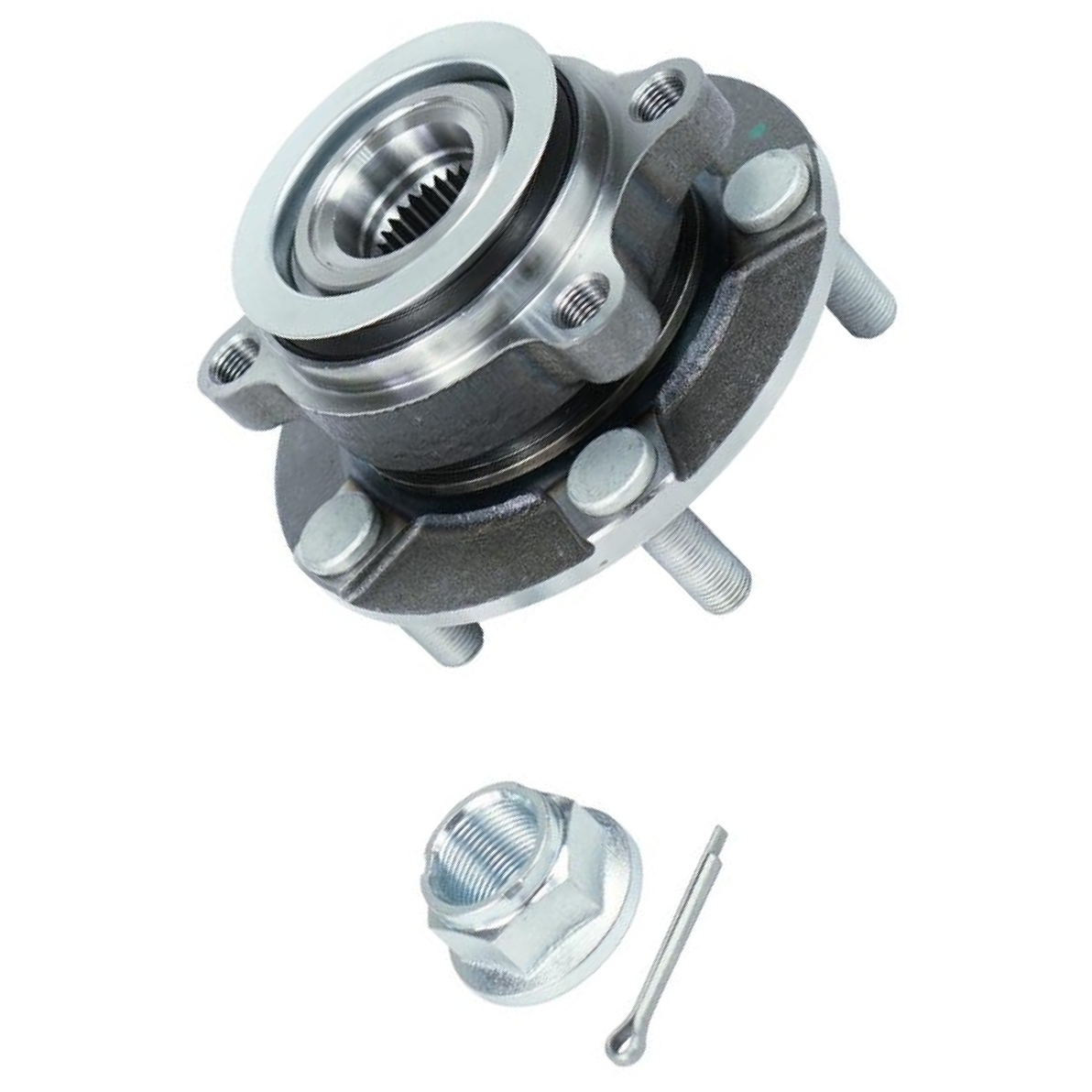 Cubo de Roda Dianteiro Direito ou Esquerdo 5 Furos 29 Dentes com Rolamento e ABS para Nissan Sentra - Cofap - CRC29008