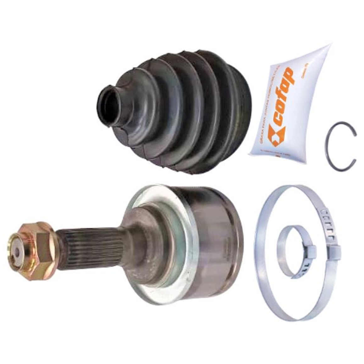 Junta Homocinética Fixa Dianteira Lado Roda para Ford Ranger - Cofap - JHC08123