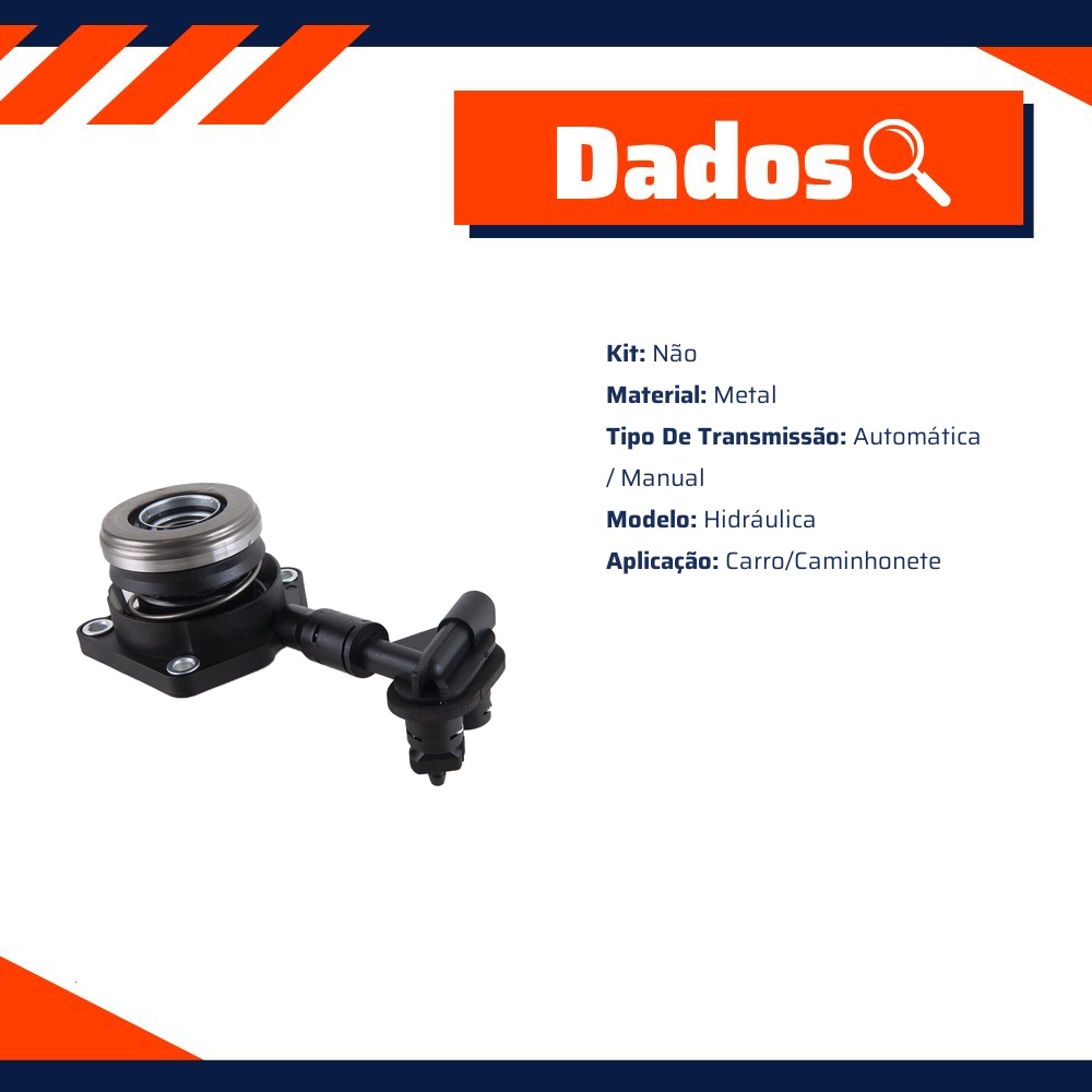 Atuador Hidráulico de Embreagem  - Indisa - AH204750