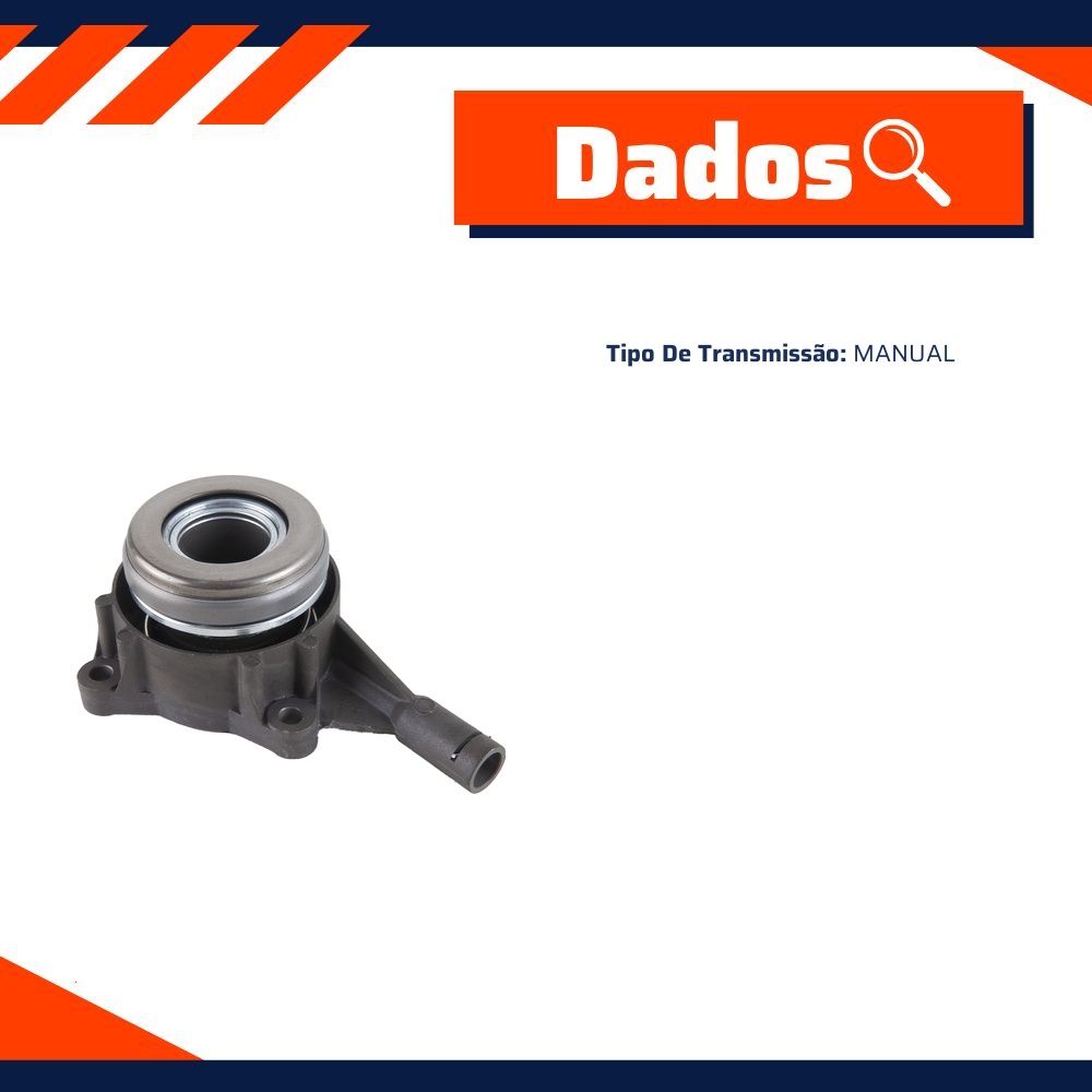 Atuador Hidráulico de Embreagem para Ford Ranger e Transit - Indisa - AH204904