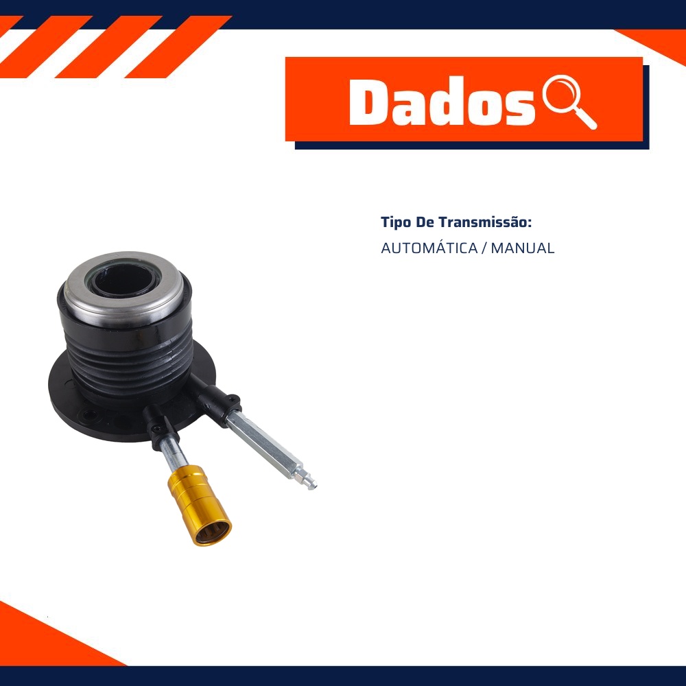 Atuador Hidráulico de Embreagem para Chevrolet Blazer e S10 - Indisa - AH251112
