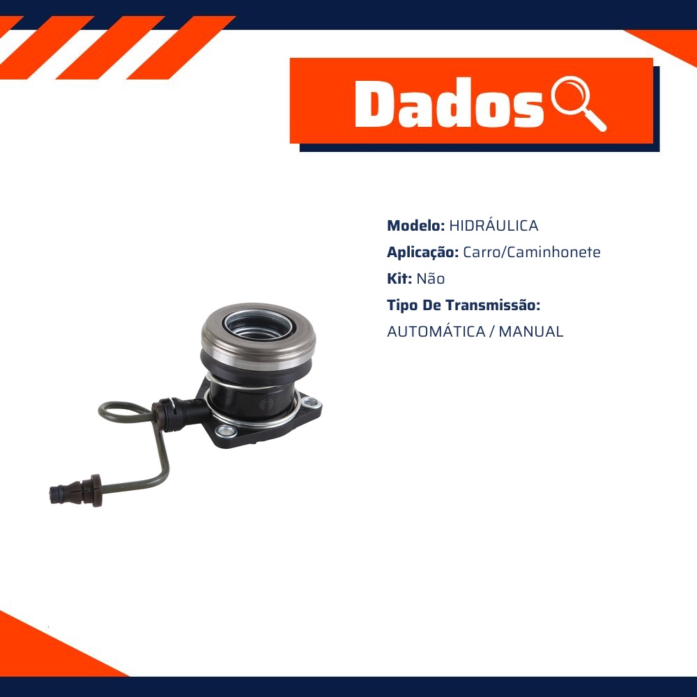 Atuador Hidráulico de Embreagem  - Indisa - AH253102