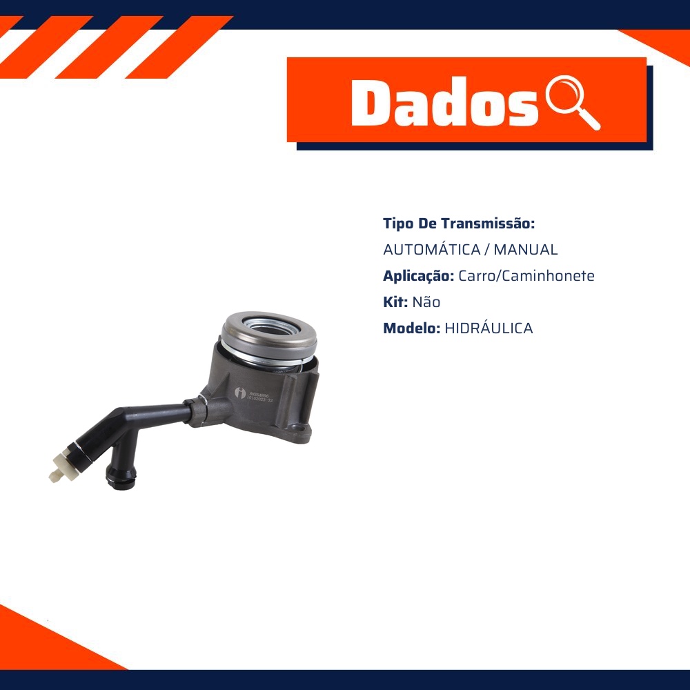 Atuador Hidráulico de Embreagem  - Indisa - AH354896