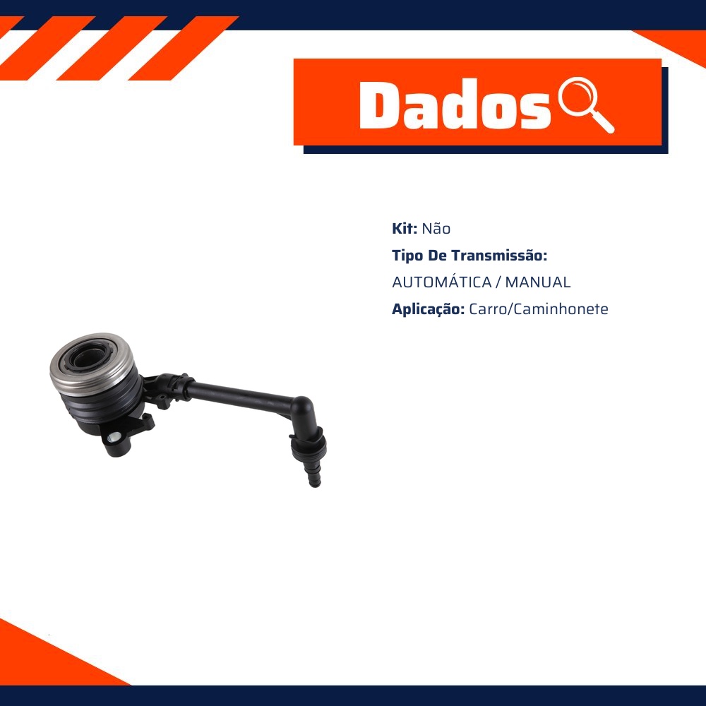 Atuador Hidráulico de Embreagem  - Indisa - AH504906