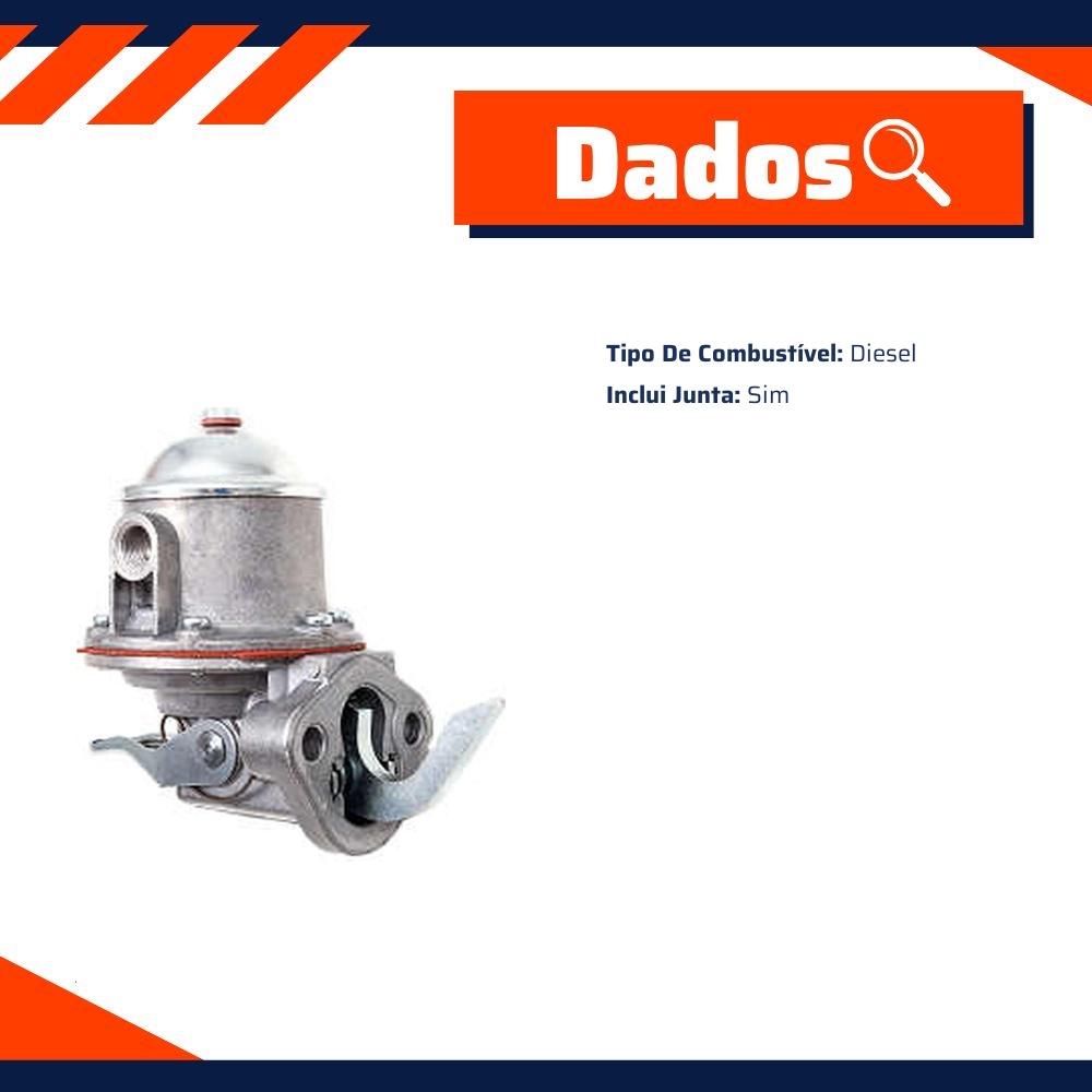 Bomba de Combustível para Chevrolet D-60 e GMC D-60 - Indisa - BC371