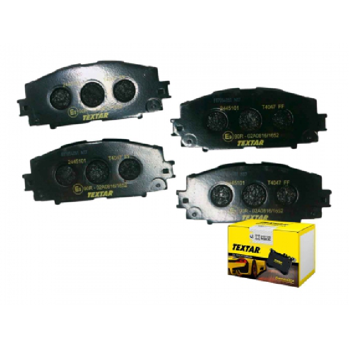 Pastilha de Freio para Lexus CT 200H e Toyota Prius - Textar - 2445101