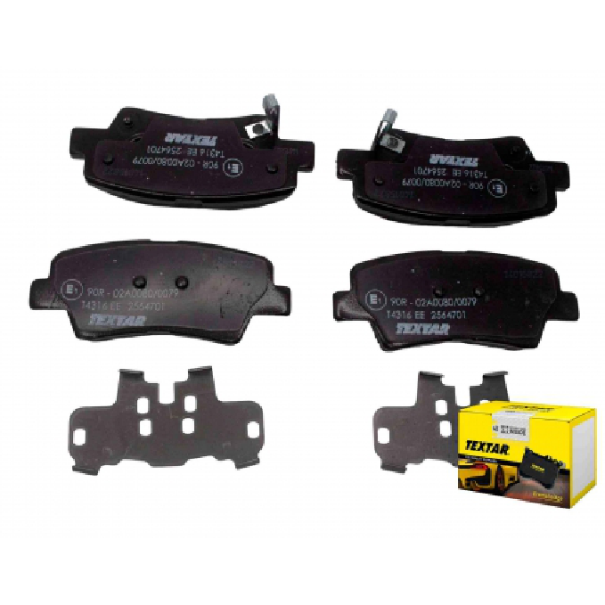 Pastilha de Freio para Porsche Cayenne e Volkswagen Touareg - Textar - 2564701
