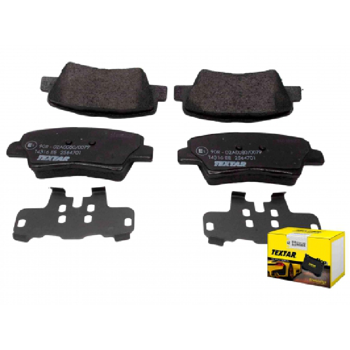 Pastilha de Freio para Porsche Cayenne e Volkswagen Touareg - Textar - 2564701