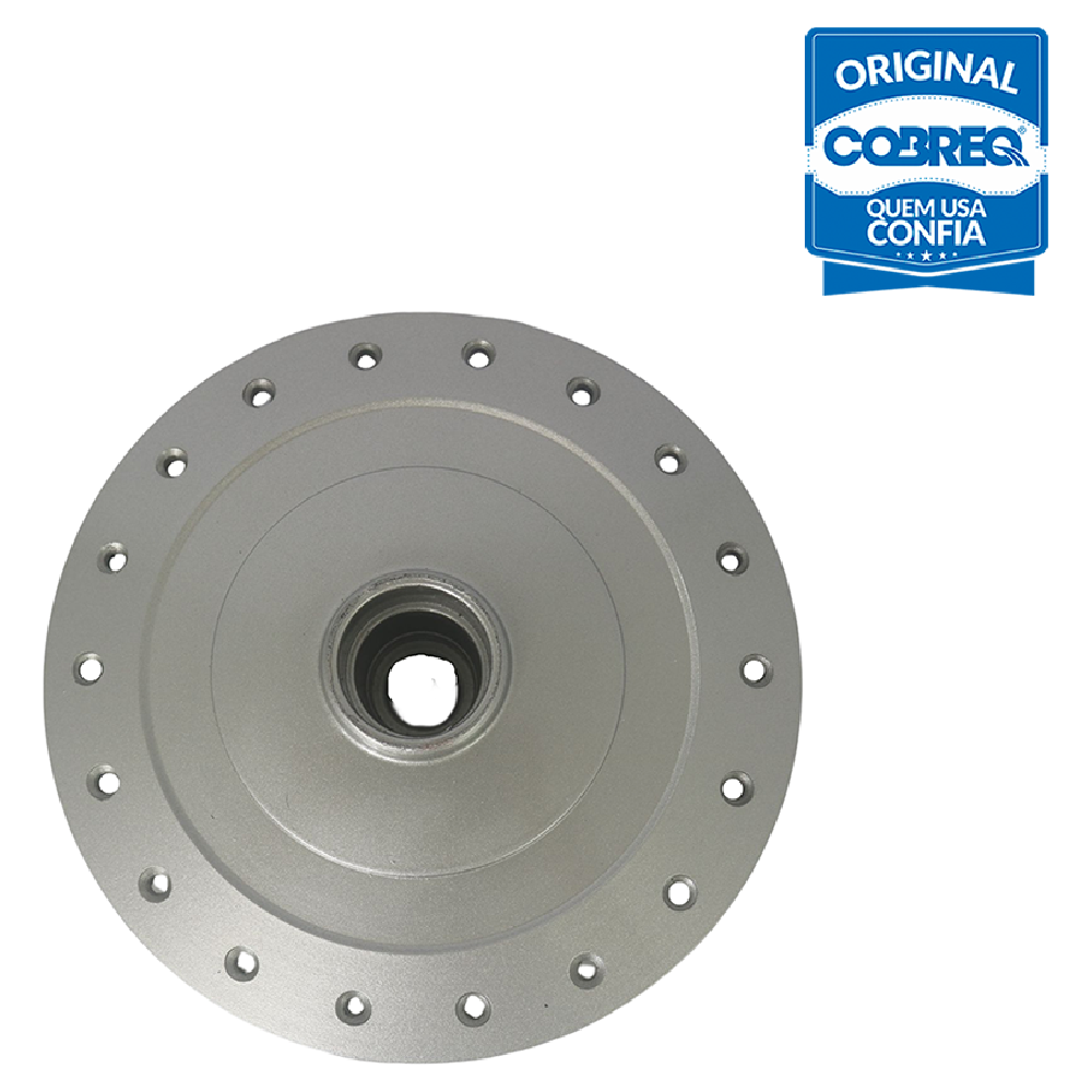 Cubo de Roda Dianteiro 36 Furos sem Rolamento para Honda CG 125 - Cobreq - 0006-CB