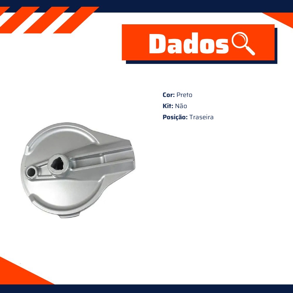 Espelho do Freio Traseiro para Honda XR 250 TORNADO - Cobreq - 0011-EP