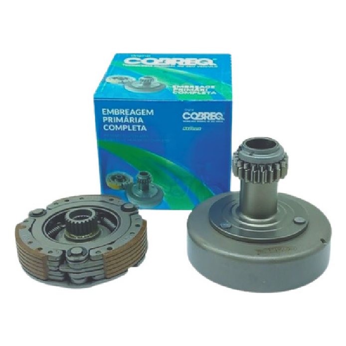 Kit Embreagem Primária Completa para Honda Biz 100 e C 100 Dream - Cobreq - 0017-KE