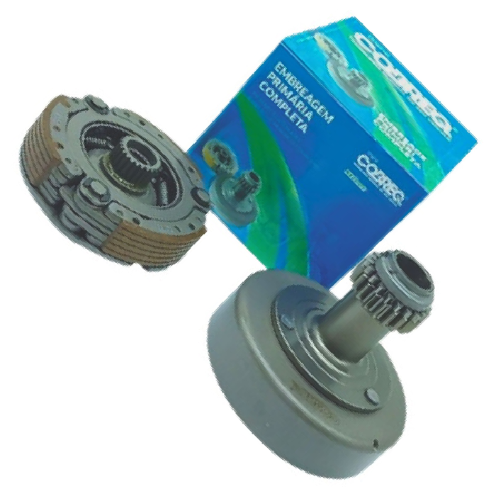Kit Embreagem Primária Completa para Honda Biz 100 e C 100 Dream - Cobreq - 0017-KE