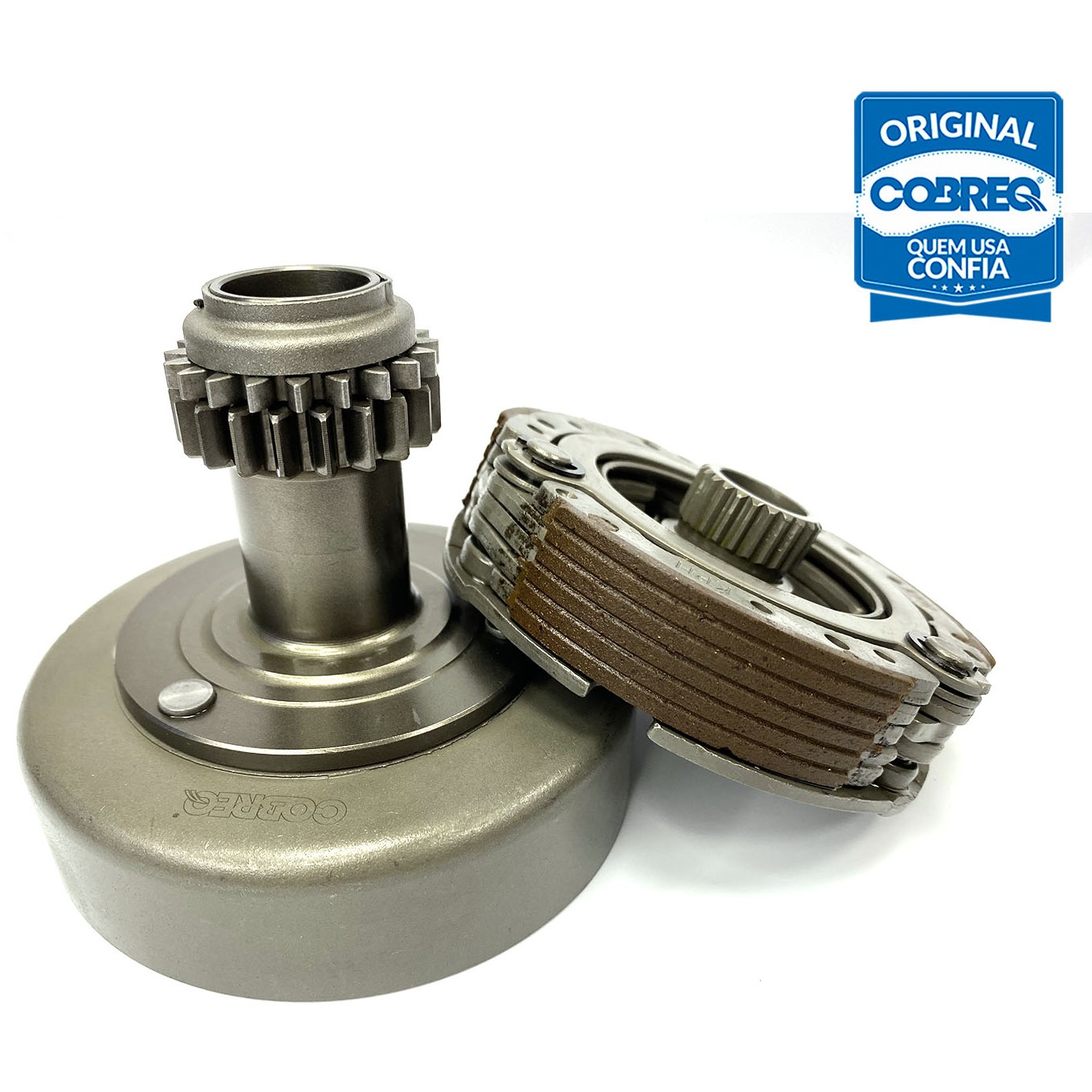 Kit Embreagem Primária Completa para Honda Biz 125 - Cobreq - 0018-KE