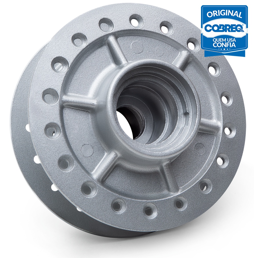 Cubo de Roda Dianteiro para Honda CG 125 e CG 150 - Cobreq - 0019-CB