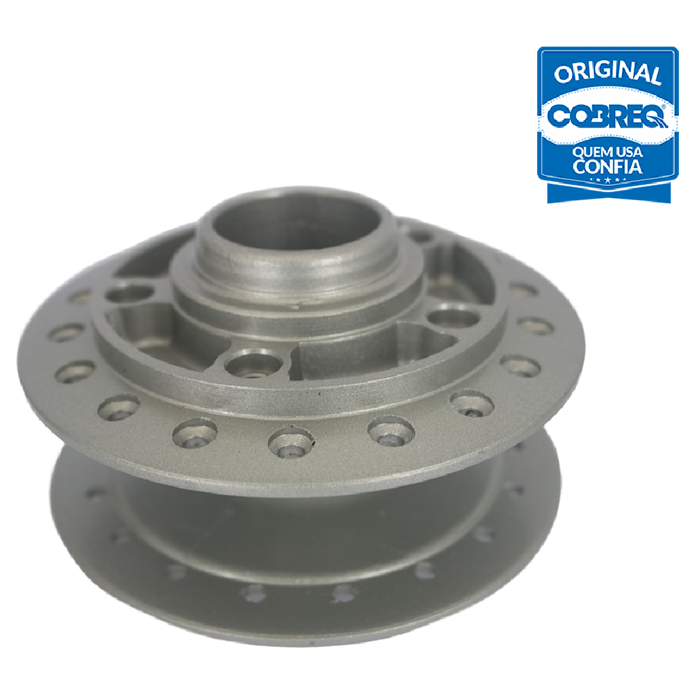 Cubo de Roda Dianteiro 5 Furos sem Rolamento para Honda CG 150 e NXR 150 BROS - Cobreq - 0020-CB