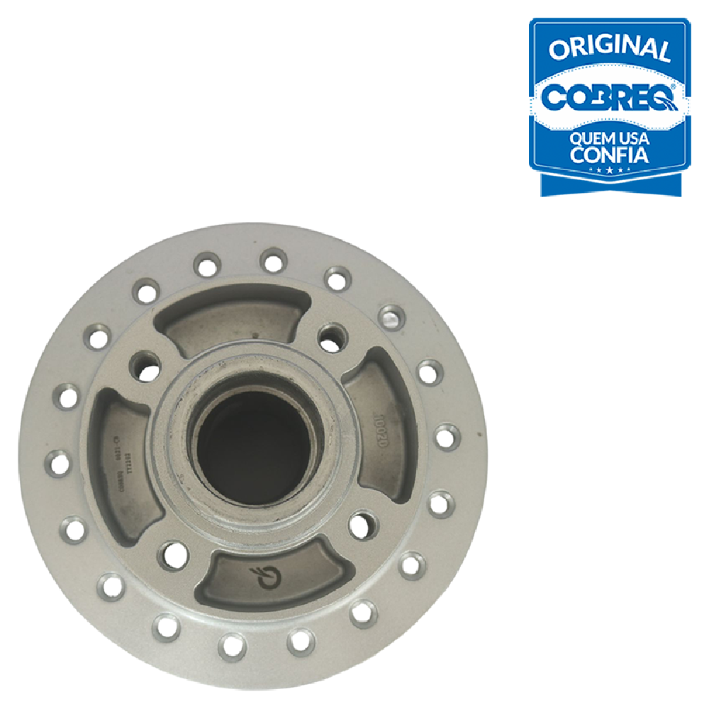 Cubo de Roda Dianteiro 36 Furos sem Rolamento para Yamaha YBR 125 FACTOR - Cobreq - 0021-CB