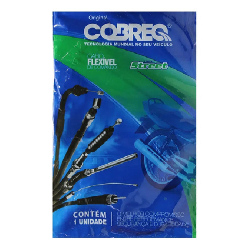 Cabo do Velocímetro para Honda Pop 100 - Cobreq - 0029-CABOV
