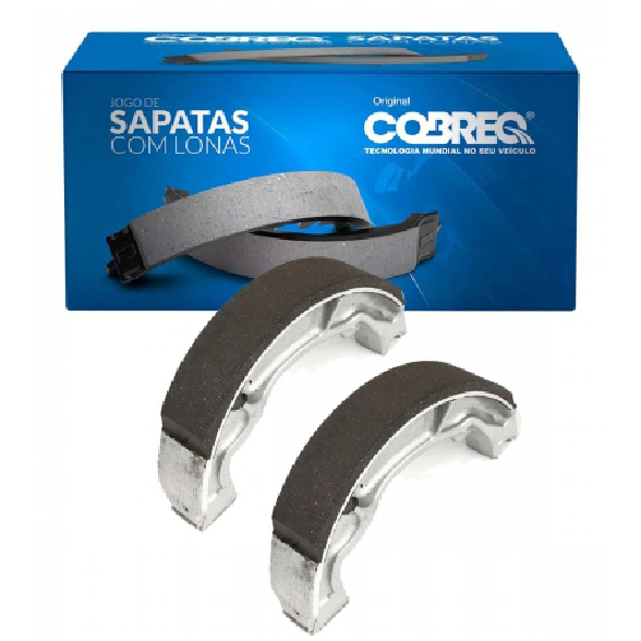 Sapata de Freio Traseira - Cobreq - 0318-CP